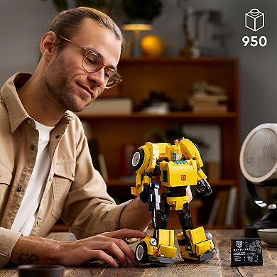 LEGO Icons Transformers Bumblebee Collectible 10338 Building Set (950 Pieces)