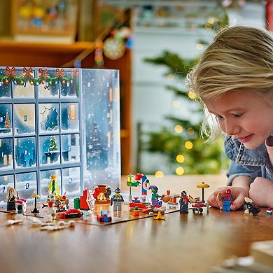 LEGO Marvel Spider-Man 2024 Advent Calendar for Kids 76293 Building Set (246 Pieces)