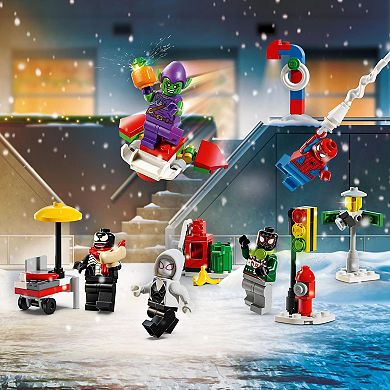 LEGO Marvel Spider-Man 2024 Advent Calendar for Kids 76293 Building Set (246 Pieces)