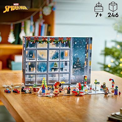 LEGO Marvel Spider-Man 2024 Advent Calendar for Kids 76293 Building Set (246 Pieces)