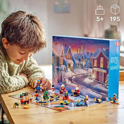 LEGO City 2024 Advent Calendar 60436 Building Kit 195 Pieces