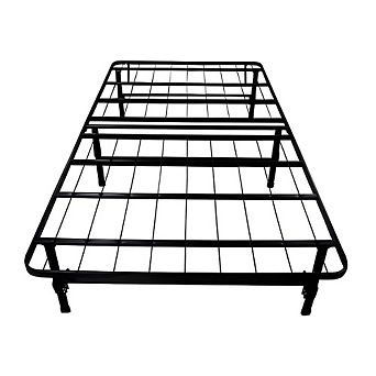 King Size Black Metal Platform Bed Frame