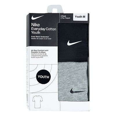 Boys 8-20 Nike Crew Undershirts 2-Pack