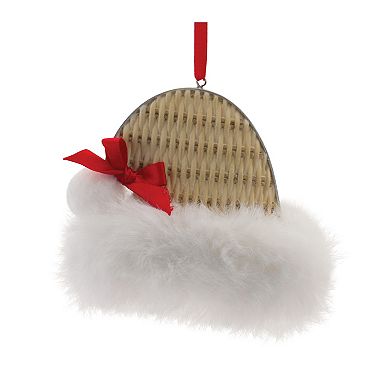 Cozy Mitten Hat And Bell Ornament (Set Of 12)