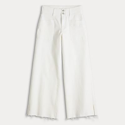 【SATIIIZ】Peu Western Slit Denim Pants SP24PT2034W-SONORA-KNIT-DENIM-