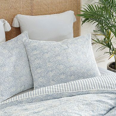 Peri Ikat Eyelet Comforter Set