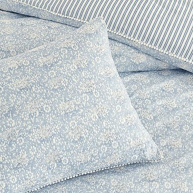 Peri Ikat Eyelet Comforter Set