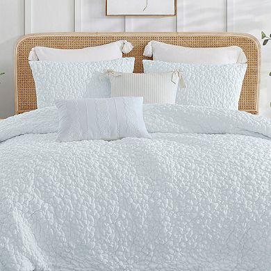 Peri Floral Bubble Comforter Set