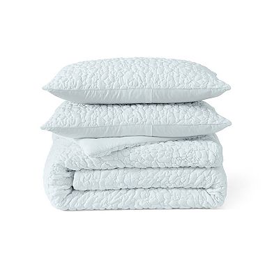 Peri Floral Bubble Comforter Set