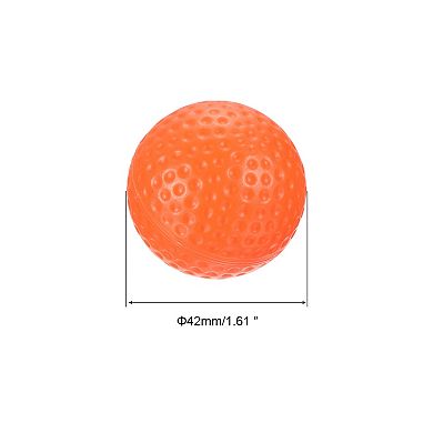 Plastic 41mm Hollow Swing Training Golf Practice Ball 16 Pcs