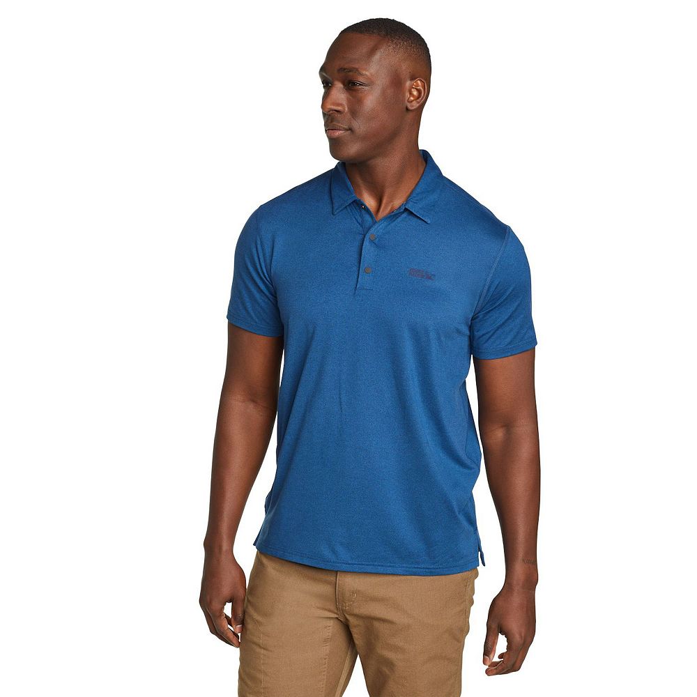 トップス Eddie Bauer Vintage Knit Long Polo Shirt Men's Baja Knit Polo Shirt | Eddie Bauer