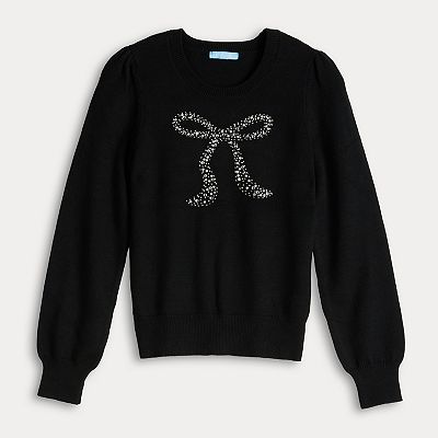 Women s Draper James Pearl Ivory Bow Sweater