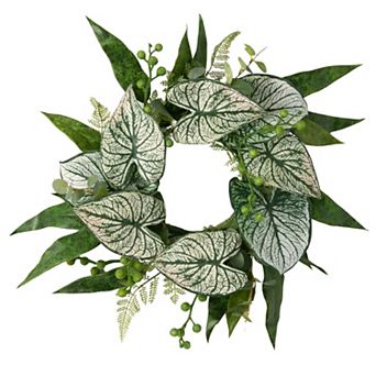 Caladium & Eucalyptus Artificial Accent Ring