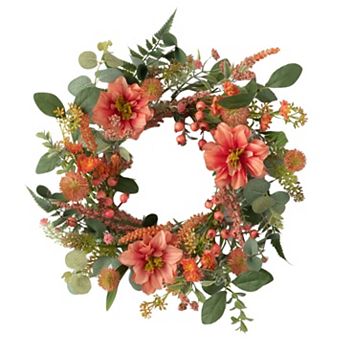Sullivan's Dahlia And Berry Artificial Accent Ring Decor