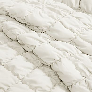 Lush Decor Puff Quilted Comforter & Shams Set