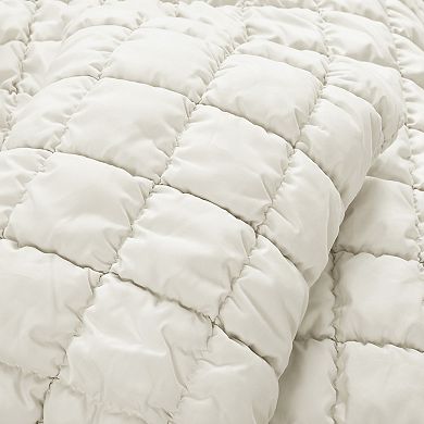 Lush Decor Puff Quilted Comforter & Shams Set