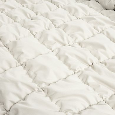 Lush Decor Puff Quilted Comforter & Shams Set