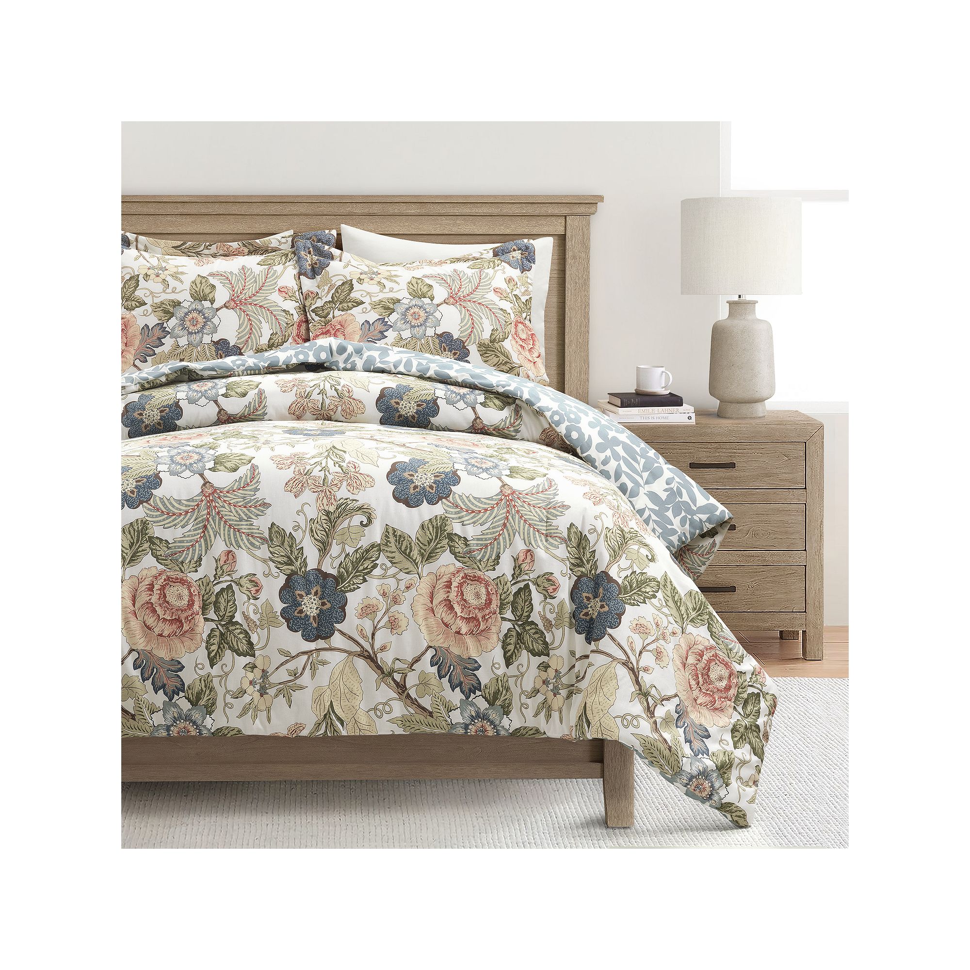 Lush Decor Sydney 3-Piece Reversible Comforter Set, Yellow