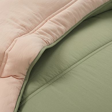 Lush Decor Oslo Soft Reversible Quilted Comforter Set
