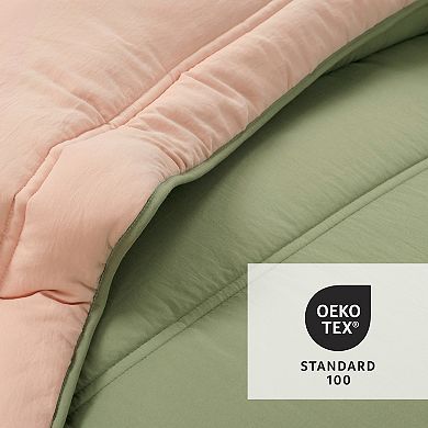 Lush Decor Oslo Soft Reversible Quilted Comforter Set