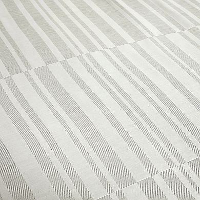 Lush Decor Sawyer 3-Piece Modern Broken Stripe Duvet Cover Set