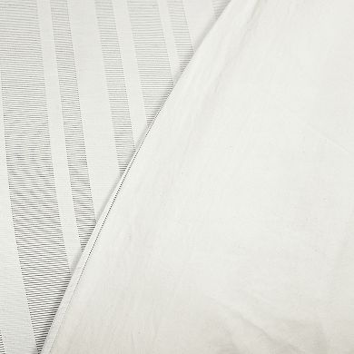 Lush Decor Sawyer 3-Piece Modern Broken Stripe Duvet Cover Set