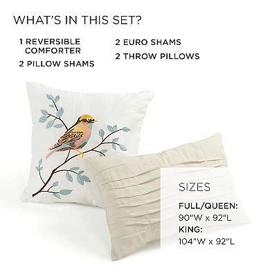 Lush Decor Sydney 7-Piece Comforter Set