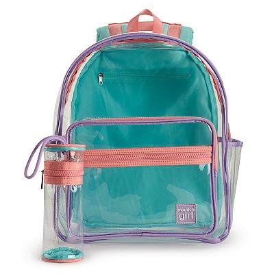 madden girl Clear Vinyl Dome Backpack