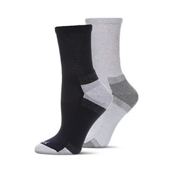 Diabetic Half Cushion Quarter Sock 2 Pack