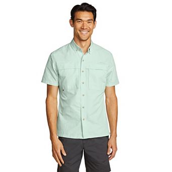 Men's Eddie Bauer Short Sleeve Rainier Ripstop Shirt