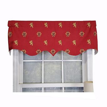 Luxurious Modern Design Classic Pique Tie-up Window Valance