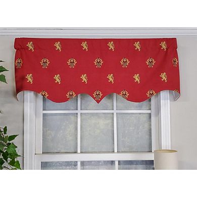 Luxurious Modern Design Classic Pique Tie-up Window Valance