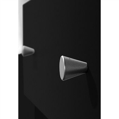 Contemporary 3-drawer Chest In Black