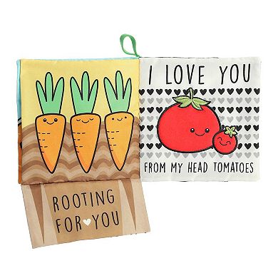 Ebba Small Multicolor Story Pals 7" I Love You Veggie Much Educational ...