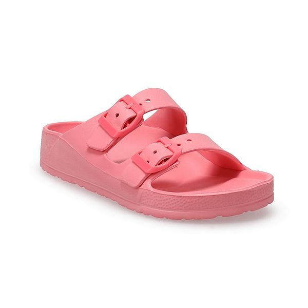 SO® Passion Fruit Women's Slide Sandals - Rose (7)