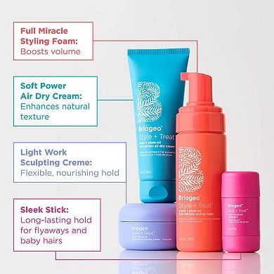 Style + Treat Hair Styling Volume Foam