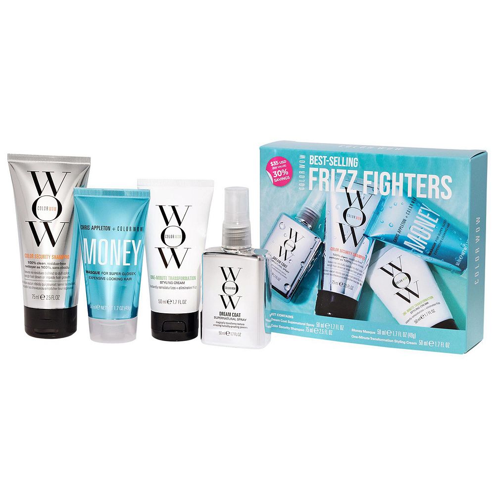美品 COLOR WOWヘアースタイリング2個セット COLOR WOW Best-Selling Frizz Fighters Hair Value Set