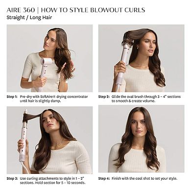 Aire 360 Ceramic Air Styler Blowout Kit