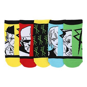 Women's Cyberpunk Edgerunners Ankle Socks 5-Pack