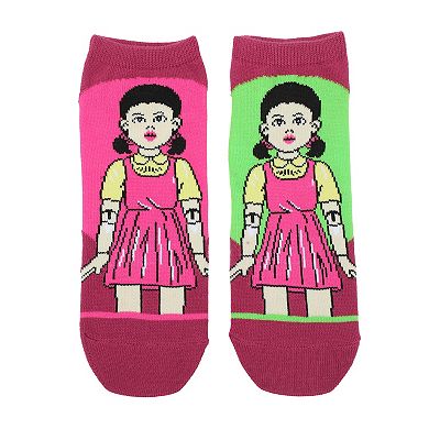 Women's Squid Games Ankle Socks 5-Pack