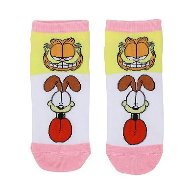 Women's Garfield & Odie Ankle Socks 5-Pack