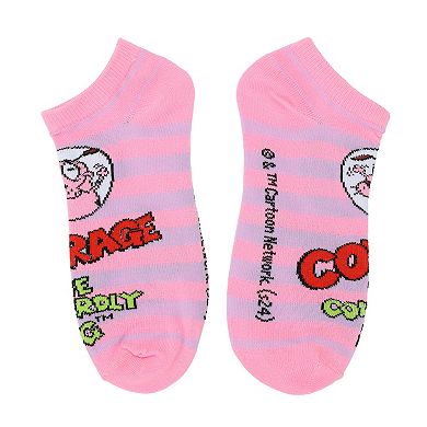 Women's Courage Cowardly Dog Ankle Socks 5-Pack