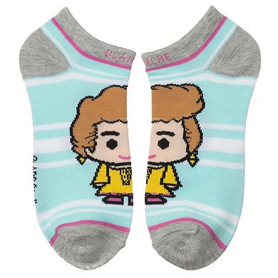 Women's Golden Girls Chibi Ankle Socks 5-Pack