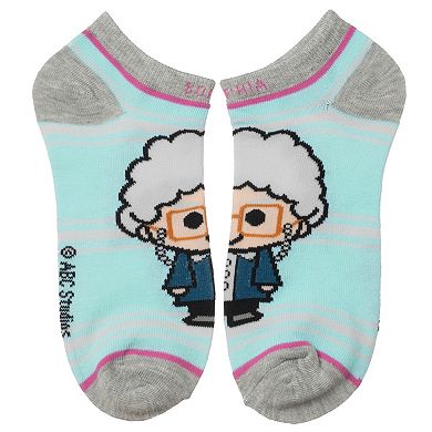 Women's Golden Girls Chibi Ankle Socks 5-Pack