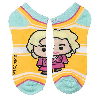 Women's Golden Girls Chibi Ankle Socks 5-Pack