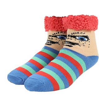 Women's Chucky Big Face Quarter Crew Socks