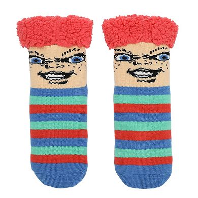 Women's Chucky Big Face Quarter Crew Socks