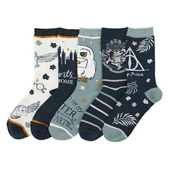 Women's Harry Potter Crew Socks 5-Pack
