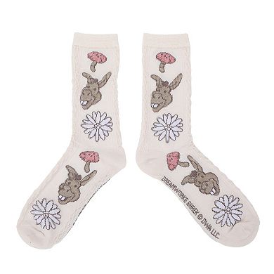 Women's Shrek & Donkey Crew Socks