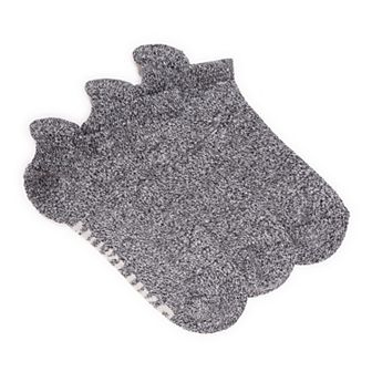 Women's MUK LUKS 3-pack Compression Ankle Socks